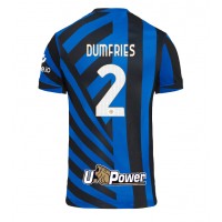 Inter Milan Denzel Dumfries #2 Hjemmedrakt 2024-25 Kortermet